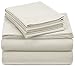 Pinzon 190 Gram Heavyweight Velvet Flannel Sheet Set - Queen, Cream