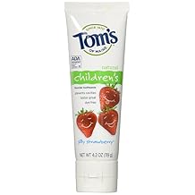 Toms of Maine Anticavity Fluoride Childrens Toothpaste - 4.2 oz - Silly Strawberry