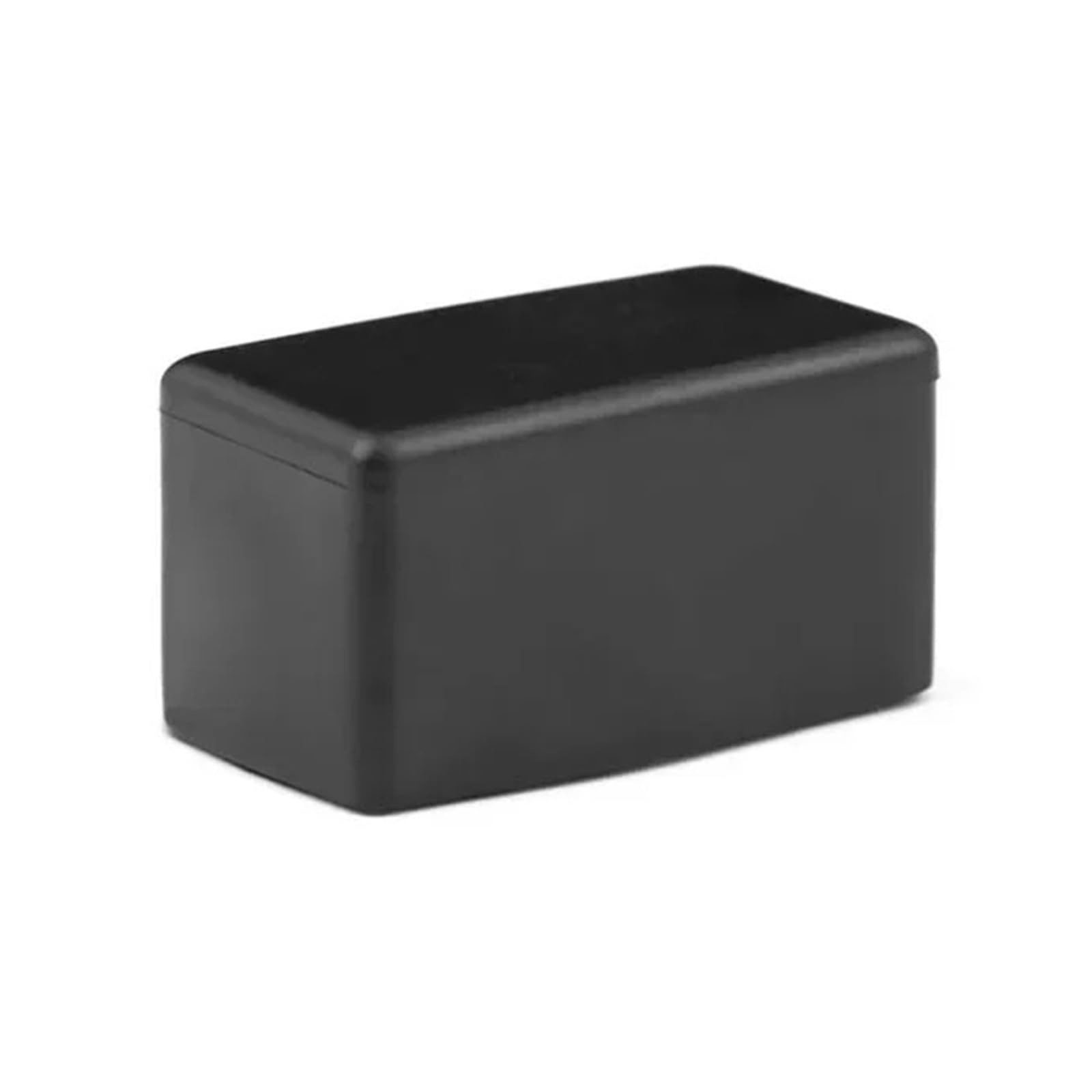 Tappi for gambe della sedia neri Piedini da tavolo in gomma rettangolari quadrati Cuscinetti protettivi for pavimento antiscivolo(40x80mm)
