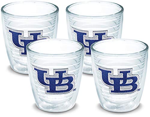 Tervis Buffalo Bulls Logo Tumbler with Emblem 4 Pack 12oz, Clear