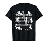 Trombonist Cats for Cat Loving Trombone Players T-Shirt