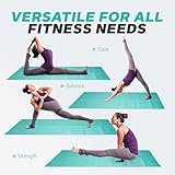Respire Fitness Lightweight Foldable Yoga Mat for Travel - Non-Slip Portable Gym Mat for Women & Men. Soft, Supportive 3-Layers. Essential for Fitness, Training, Pilates, Exercise, Workout (Turquoise) - Image 6