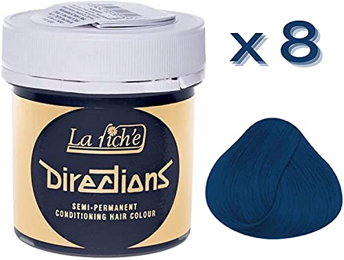 8 x La Riche Directions Tinte Semi Permanente 88ml Denim Blue miniatura 2