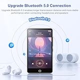 96GB MP3 Player with Bluetooth and WiFi, Portable 4.02 Inch Touchscreen MP4 Players, Android Kids MP3 Player with Spotify, Audible, Deezer, App Store, Digital HIFI Music Player with Speaker, up to 1TB - Image 6