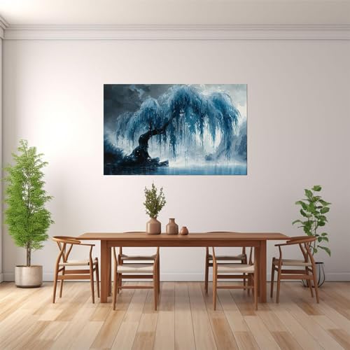Tableau chambre enfant arbre de vie pour apaiser l'espace