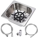Pitcher Rinser,Glass Rinser Built In Countertop Style(6.9x6.3x2.6 Inch)