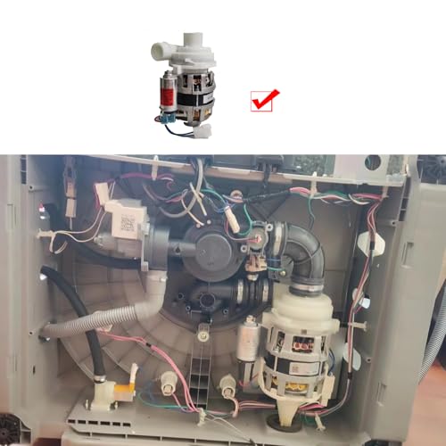 【2026 UPGRADED】DD82-01589A DD82-01380A Dishwasher Circulation Pump for Samsung DW80R2031 – YXW50-2F-3 120V~127V 60Hz, High-Pressure Water Flow & Quiet Operation by yisijiu - Image 6
