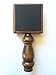 PROPER POUR Square Wood Beer Tap Handle Display with Chalkboard for Kegerator and Home Bars