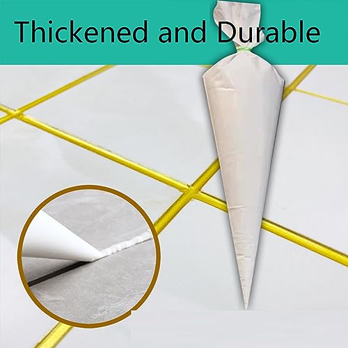 Mörtelbeutel,Fugenfüller-Beutel,Profi Fugenbeutel,Reißfester Zementsiegelbeutel,Fugenfüller Beutel,Strapazierfähiger,zum Auffrischen und Aufhellen Von Dreckigen Fugen für Küche und Bad (5 Stück)