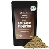 Bio Premium Hojicha Pulver in verschiedenen Röststufen aus Japan - Geröstetes Grüntee Pulver 100g, Röststufe: Light Roast