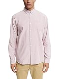 hemd streifen schwarz weiß Button-down-Kragen ESPRIT Hemd mit Streifen