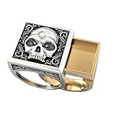 Trendiger Uni-Ferder-Ring – verfügt über einen einzigartigen Punk-Design-Ring-Schmuck, der sowohl für Männer als auch für Frauen geeignet ist.