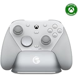 GameSir G7 Pro Wired Controller for Xbox Series X|S, Xbox One, Wireless Gamepad for PC&Android with TMR Sticks, Hall Effect Analog Triggers, 1000Hz Polling Rate, 3.5mm Audio Jack - White