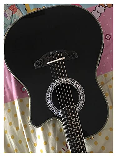 Wjcrypd Solid 6 String Acoustic Guitar Acoustic Electric Guitar Carbon Fiber Guitar Beginner Music Lover Guitar Surongl (Size : 41 Inches) #TOP2