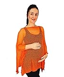 Este ligero y versátil poncho para el embarazo viene en colores atrevidos y hermosos y es un complemento perfecto para un vestido, o se ve muy bien sobre los pantalones. ¡Mira nuestros fabulosos vestidos y pantalones de maternidad!