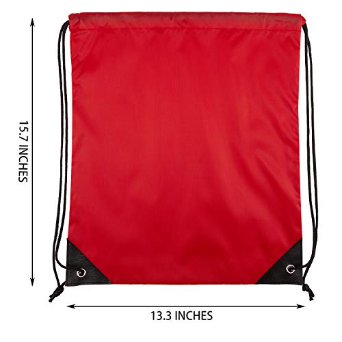 Vorspack Drawstring Backpacks Bulk 20 Pieces Of 20 Colors String Bags, Customized Gift Bags Goodie Bags For Class Party Gym Sport Trip #TOP1