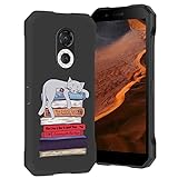 CXKJ Hülle für Doogee S61 Pro (6.00 Zoll),Schwarz Silikon Hülle TPU Weich Ultra-dünne Schutzhülle Fallschutz Kratzfeste Bumper Hülle,für Doogee S61 Pro Stylische Handyhülle - A16