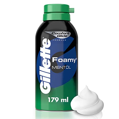 Espuma de Barbear Gillette Foamy Mentol 175g