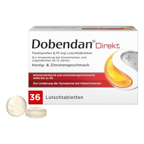 DOBENDAN Direkt Flurbiprofen 8 75 mg Lutschtabl 36St