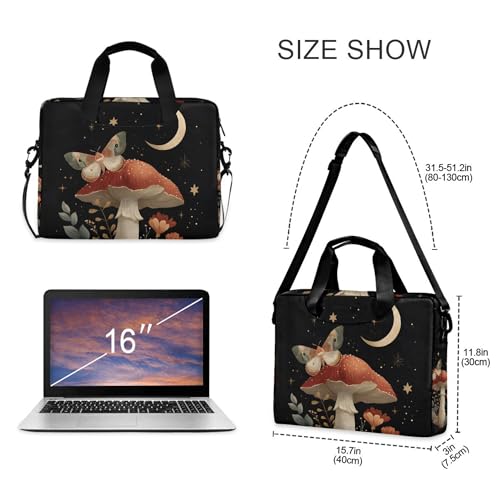 Bolsa para portátil ALAZA Mushrooms 13-15.6 pulg miniatura 3