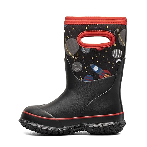 Image of BOGS Grasp Kids Waterproof Rain Boots, Insulated Winter Snow Boots