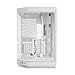 Hyte Y70 Upgraded Modern Aesthetic Dual Chamber Panoramic Tempered Glass Mid-Tower ATX Computer Gaming Case with PCIE 4.0 Riser Cable Included, Snow White (CS-HYTE-Y70-WW)