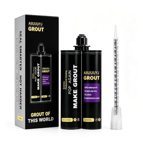 AIUUUYJ Epoxy Grout, 13.5 fl oz 1:1 Cartridge