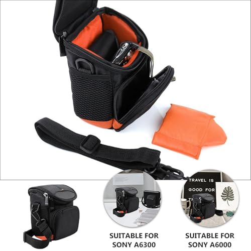 Funda protectora acolchada para cámara mirrorless con correa extraíble diaria 3