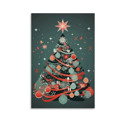 Art moderne sur toile pour raviver un mur vide avec un poster créatif d'arbre