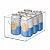 iDesign Plastic Storage Bin with Handles for Kitchen, Fridge, Freezer, Pantry, and Cabinet Organization, BPA-Free, Medium