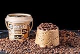 Halva Kingdom, Halva Bucket, Vegan Dessert | Healthy Ingredients, Gluten Free, Kosher Certified, Pure Sesame Seeds, Halva Bucket - 400 Gram (Coffee)
