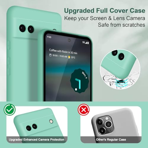 Coque Google Pixel 6A avec doublure en microfibre anti-rayures de haute qualité - 2