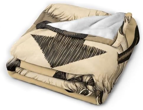 Ultra Soft Throw Blanket Flannel Fleece All Season Light Weight Living Room/Bedroom Warm Blanket