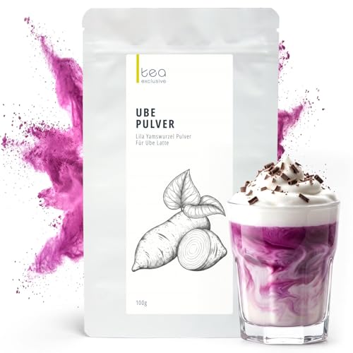 UBE Pulver - Lila Yamswurzel für Ube Latte und Drinks 100g - tea exclusive