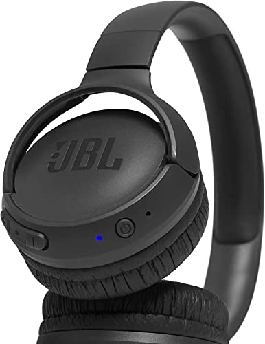 Image of JBL Tune 500BT - On-Ear Wireless Bluetooth Headphones, Includes LED Flashlight Key Chain Bonus (Black) (JBL TUNE 500BT + LED)