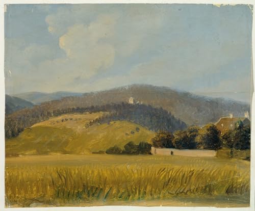 Tableau impressions d'art mural de Johann Peter Krafft paysage de Baden poster vintage 60x90cm