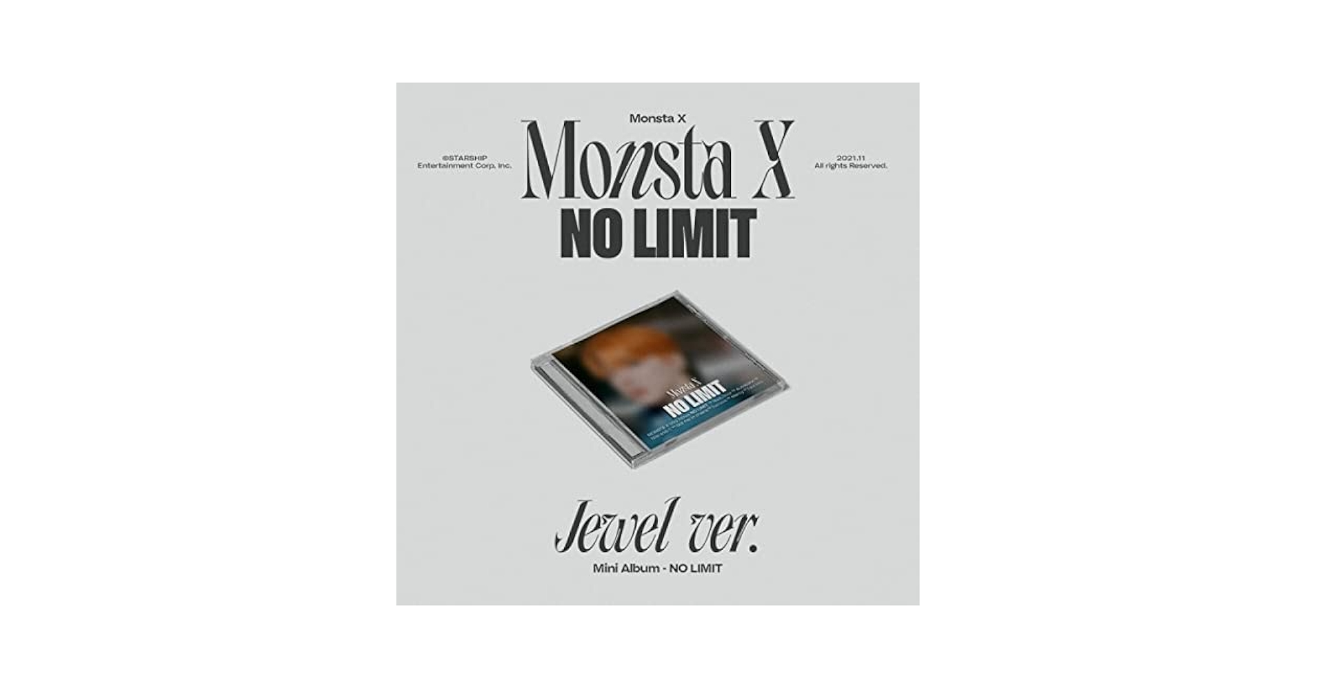 MONSTA X - NO LIMIT, Jewel Case (KIHYUN Cover incl. CD