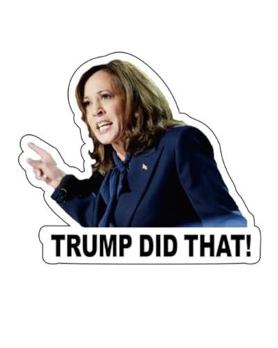 Image of 200PCS Truomp I Did that Stickers Anti MAGA Stickers 2'' Funny Decal Anti Truomp Stickers UWHENBO Waterproof, Residue Leaves, Funny Decal Anti MAGA Merchandise