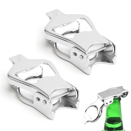 UOCAI 2PCS Bierflaschen Edelstahl Flaschenöffner, Klappbarer...