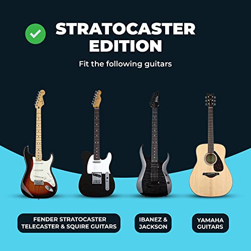 Learn Guitar In Minutes Card Chords (Strat Edition) Guitar Chords Allow You To Play The Electric Guitar While The Card Is On The Fretboard Made In Usa #TOP2