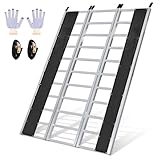 KROAK Snowmobile Loading Ramp, 7.1 ft x 4.5 ft (85' x 54') Ultra-Wide, 1800LBS...