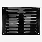 Cubre la rejilla para la ventilación o alimenta el aire con una red de insectos. Soporte de pared.
