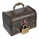 Accessoire pour escape game : ajoute un élément ludique et stimulant aux jeux d’escape game, ce qui en fait un accessoire captivant. coffre de rangement avec serrure, coffre trésor avec serrure