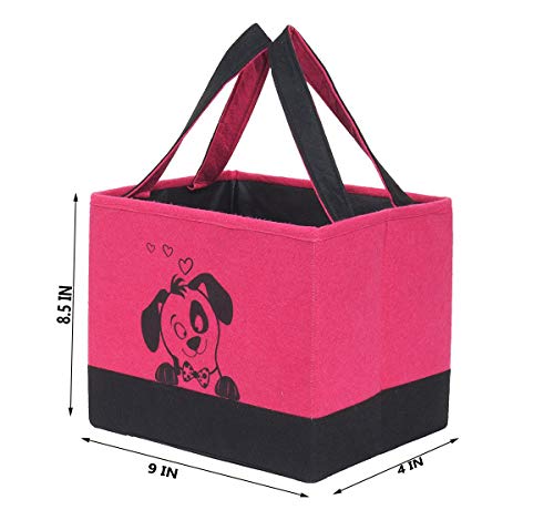 Image of PrettyKrafts Storage Box Set of 2 Open Impreio Pink
