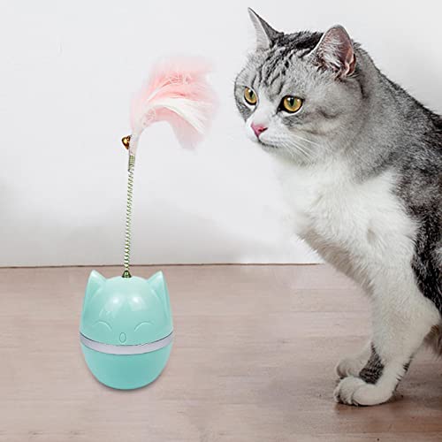 gazechimp interativos para gatos provocantes com arte decoração exercício automático para cachorro,