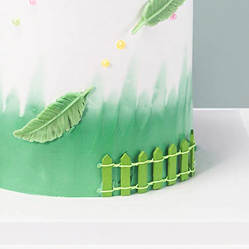 HengKe 2 peças de molde de plumas, molde de silicone rosa, molde de silicone para artesanato, molde