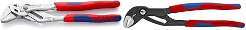 KNIPEX Llave de alicates de 10 pulgadas, agarre ergonómico y alicates para bomba de agua KNIPEX Cobra