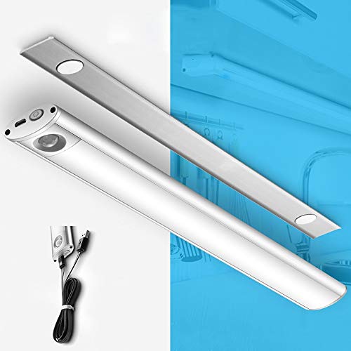 Preisvergleich Produktbild WING LED Nachtlicht mit Bewegungsmelder, LED Schrankbeleuchtung USB Aufladbare Nachtlampe Schranklicht mit 3 Modi für Kabinett, Kleiderschrank, Waschraum, Küche, Schlafzimmeryellow light-12cm