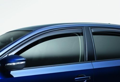 2011-2013 Jetta Sedan Rear Rain Guards