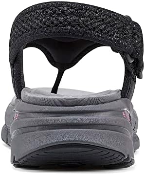 Easy Spirit Women's MAXX2 Sport Sandal, Black, 7.5 | Image 4